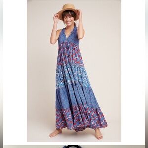 Ro’s Garden Sofia Long Tiered Cover Up Dress